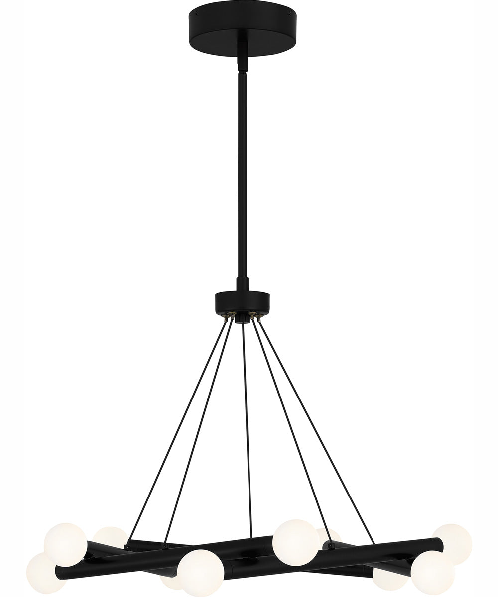 Cyprus  Chandelier Matte Black