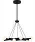 Cyprus  Chandelier Matte Black