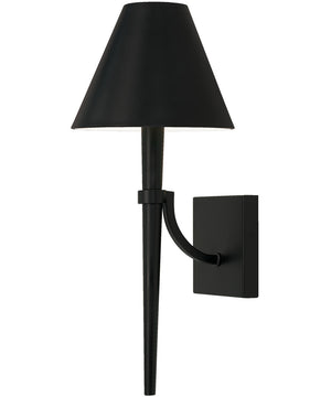 Holden 1-Light Sconce Matte Black