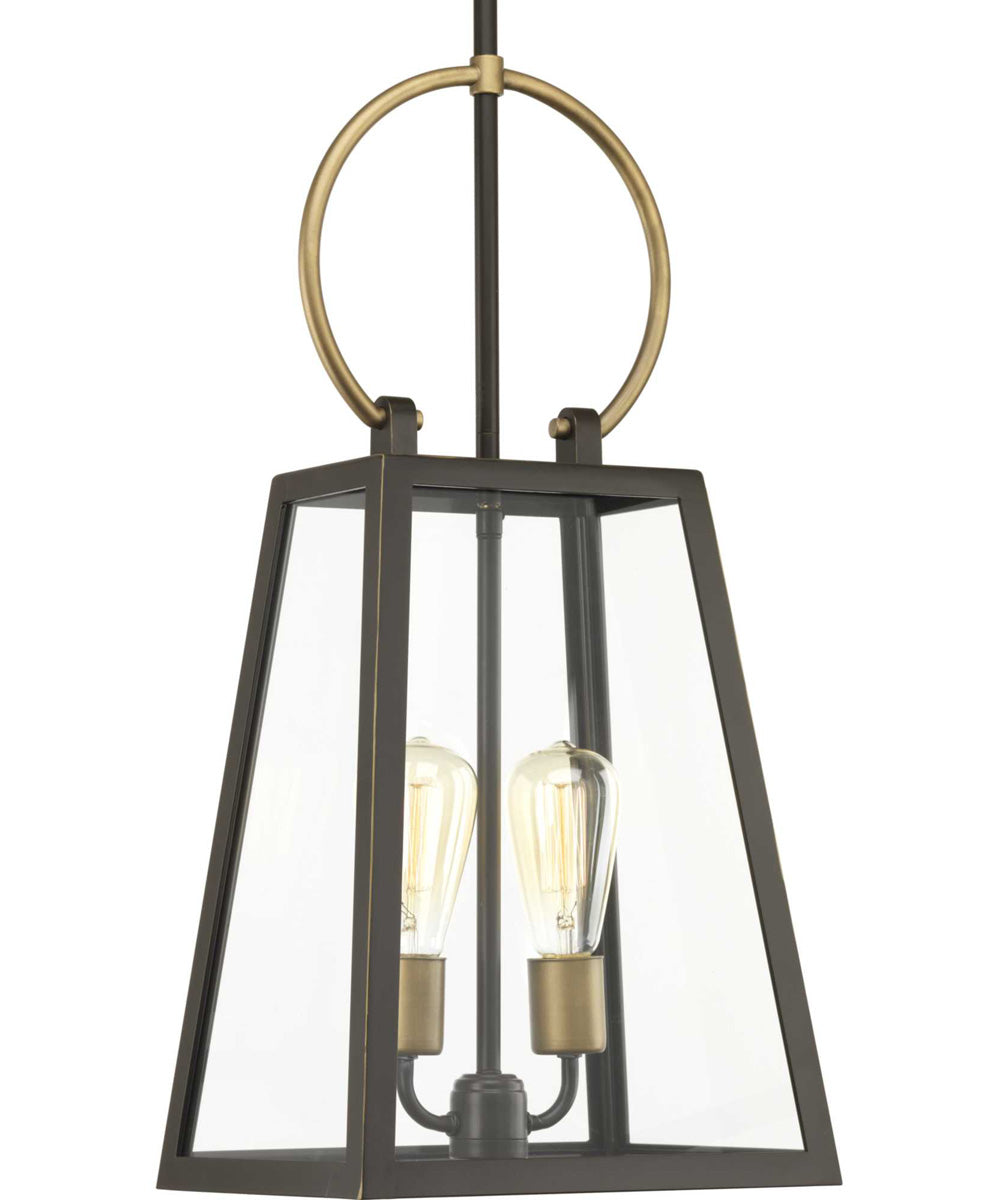 Barnett Outdoor Hanging Lantern Antique Bronze