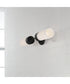 Devon 2-Light Sconce Matte Black