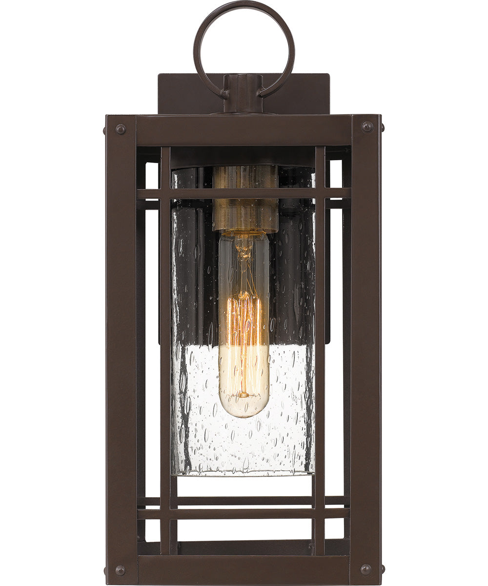 Pelham Small 1-light Outdoor Wall Light  Coastal Armour Aluminum Western Bronze