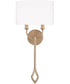 Claire 2-Light Sconce Brushed Champagne