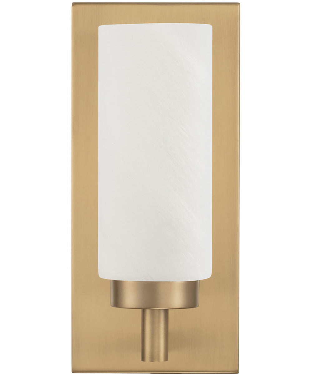 Alyssa 1-Light Sconce Aged Brass