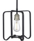 Foster 1-Light Farmhouse Mini-Pendant Light Gilded Iron