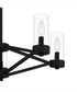 Villa 5-light Chandelier Earth Black