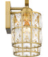 Gibson Medium 2-light Bath Light Aged Brass