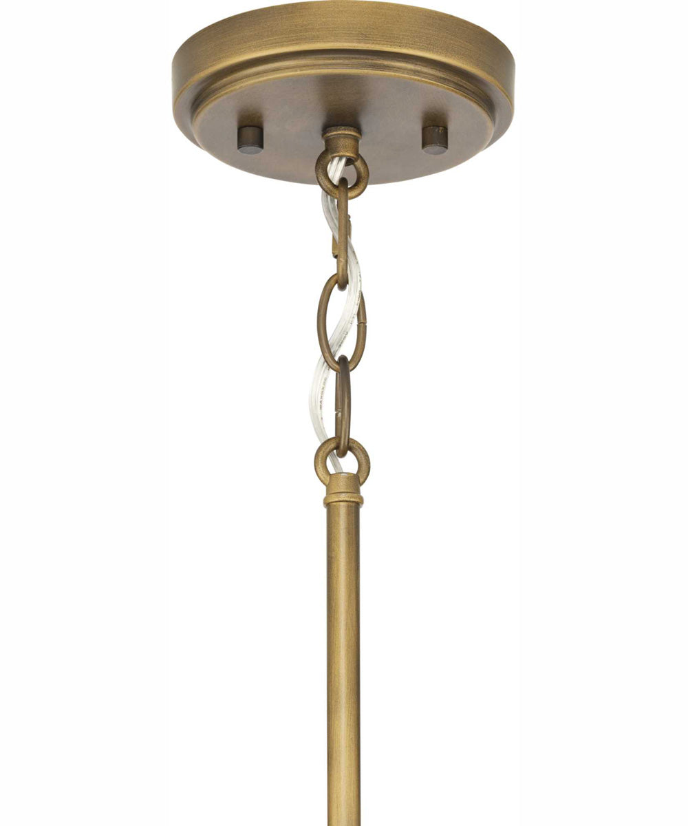Burgess 4-Light Modern Farmhouse Chandelier Aged Bronze