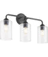Tamara Day's Charlotte 3-light Bath Vanity Light Matte Black