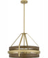 Gadsen 4-light Pendant Champagne Gold