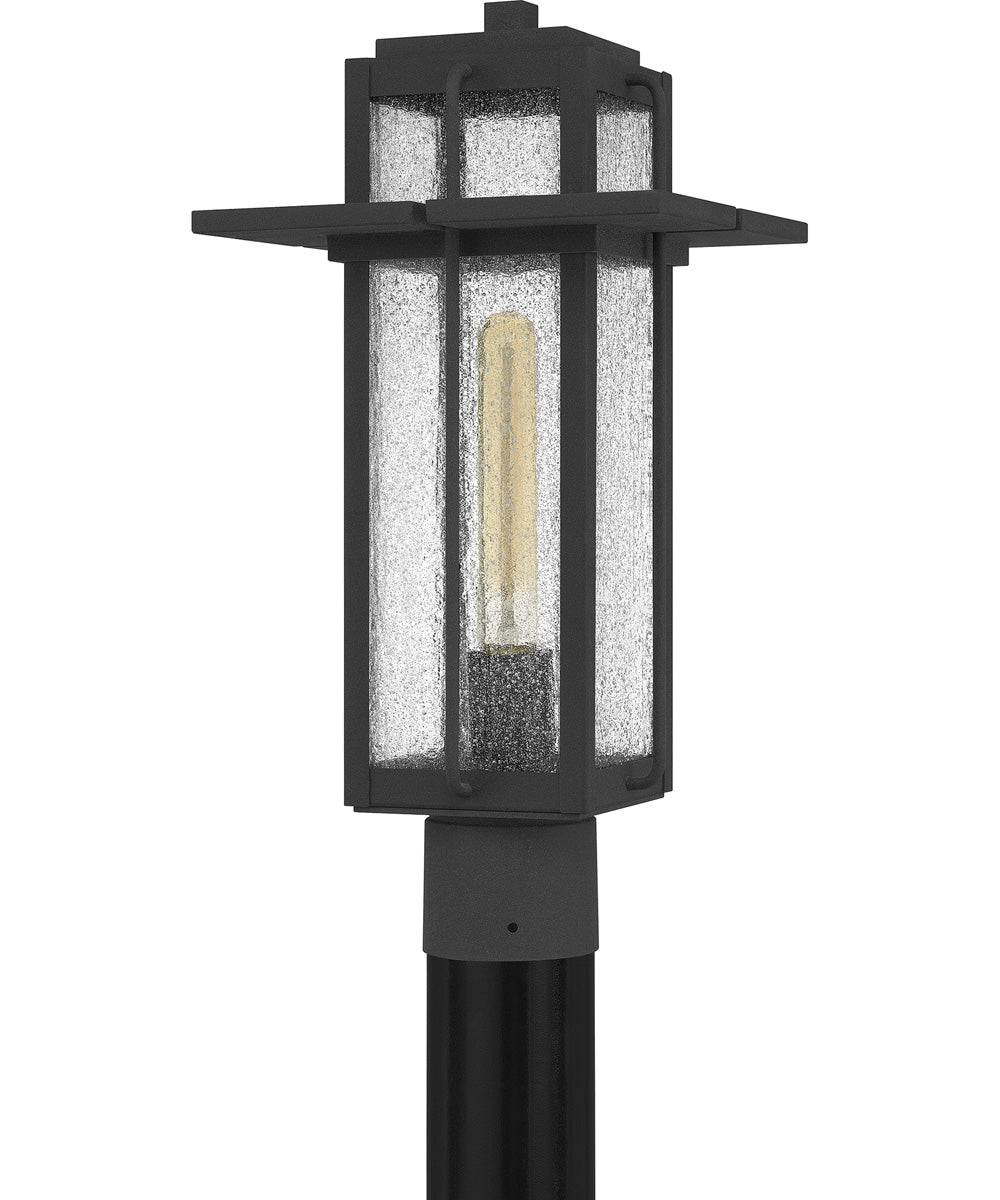 Randall Large 1-light Outdoor Post Light  Coastal Armour Aluminum Mottled Black