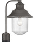 Weldon 1-Light Post Lantern Architectural Bronze