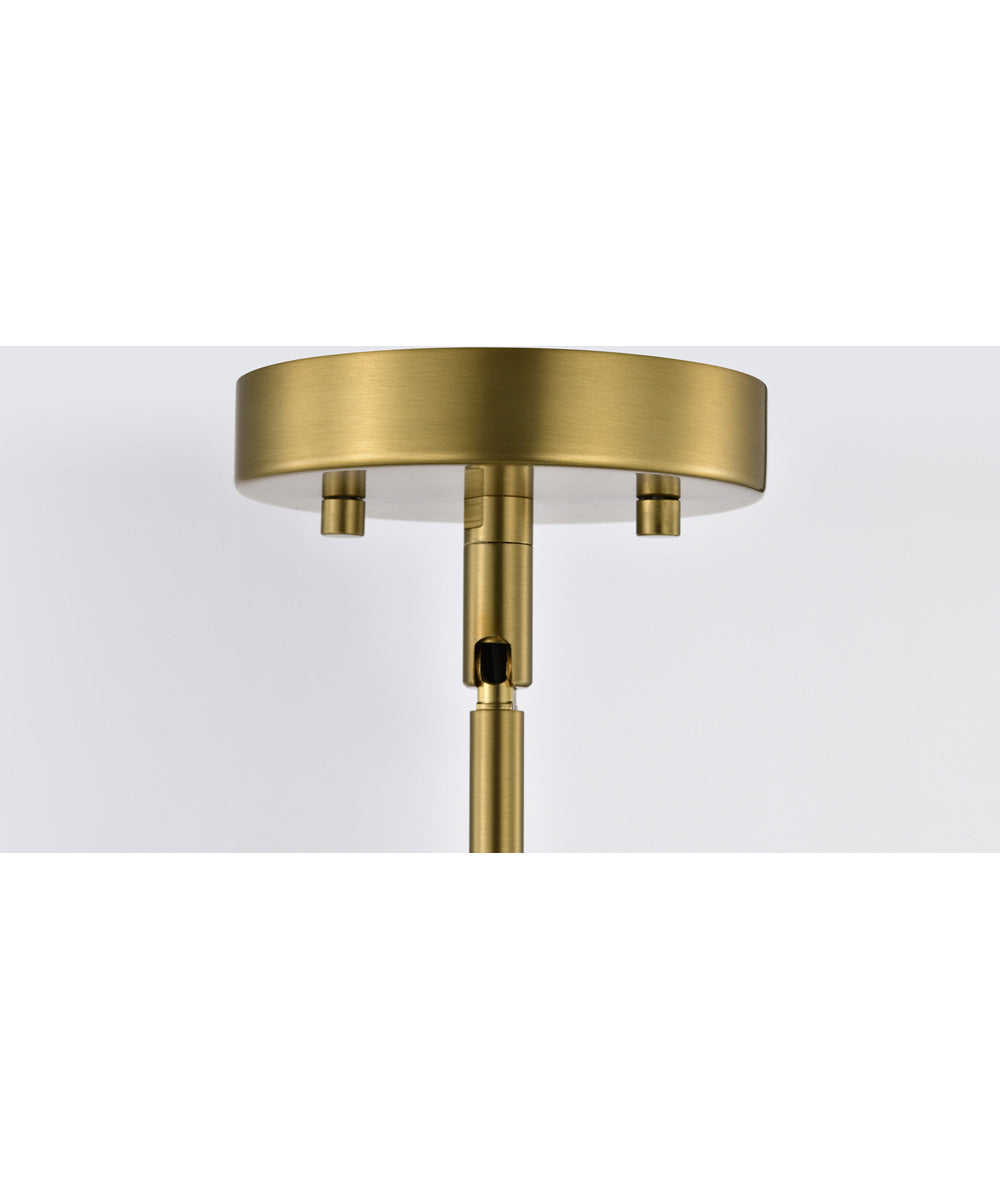 Everton 1-Light Pendant Matte Black