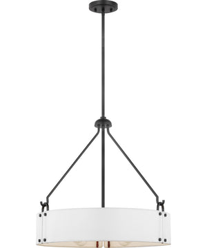 Halter 4-Light Pendant Matte Black