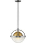 Watson 1-Light Small Pendant in Polished Nickel