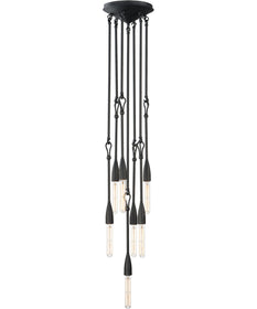 Pioneer 7-Light Pendant Anthracite