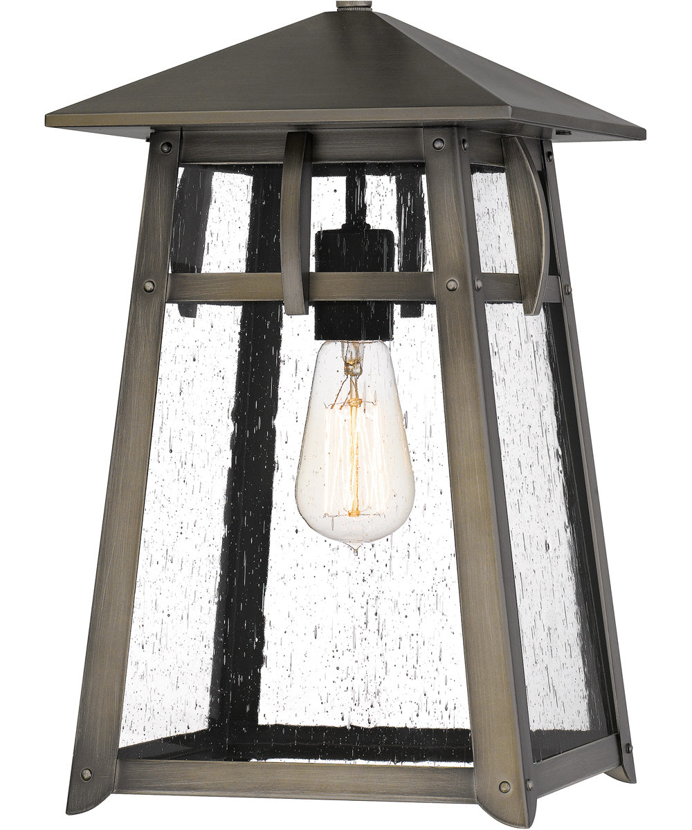 Merle Large 1-light Outdoor Pendant Light  Coastal Armour Aluminum Burnished Bronze