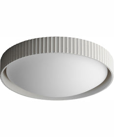 Souffle 18 inch LED Flush Mount Chaulk White