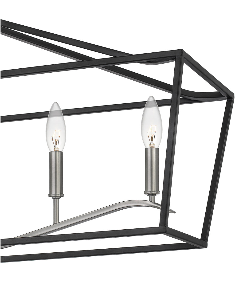 Catalina 6-light Island Light Matte Black