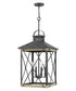 Brennan 4-light Pendant Old Black Finish