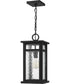 Moira Large 1-light Outdoor Pendant Light  Coastal Armour Steel Earth Black
