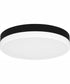 Weldin Small Flush Mount Matte Black White