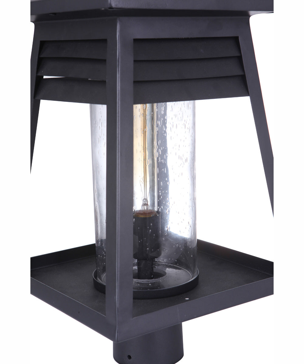 Becca 1-Light Post Mount Matte Black