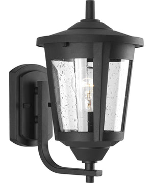 East Haven 1-Light Medium Wall Lantern Textured Black
