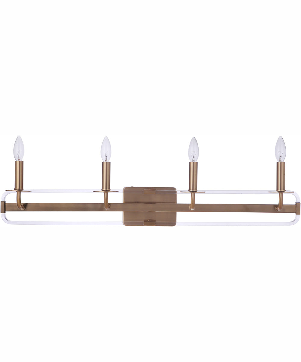 Graclyn 4-Light Vanity Satin Brass