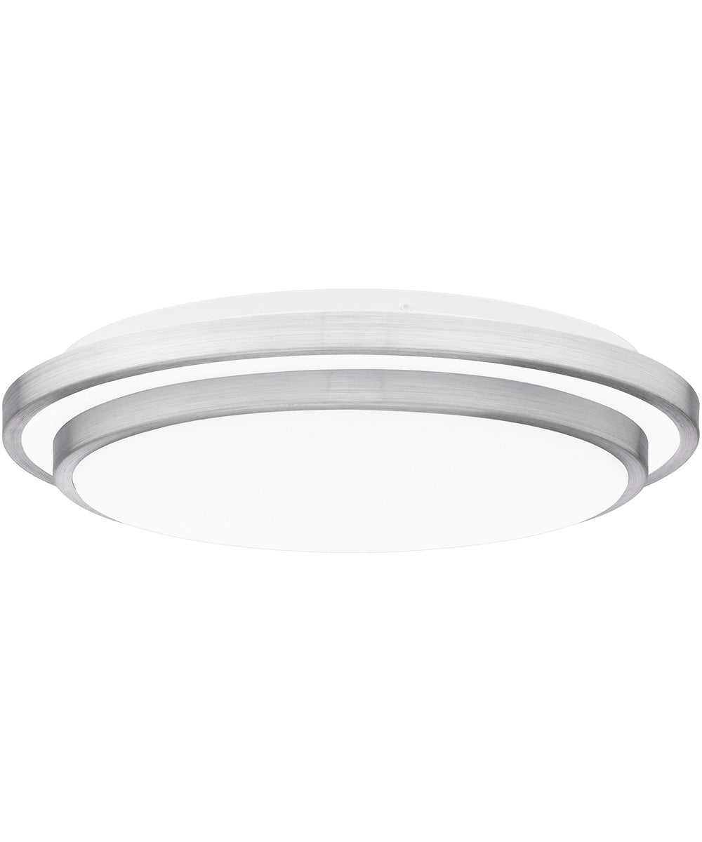 Irving  Semi Flush Mount Brushed Aluminum