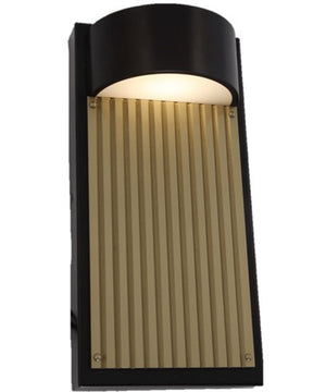 Las Cruces  LED Outdoor Wall Sconce Bronze / Gold