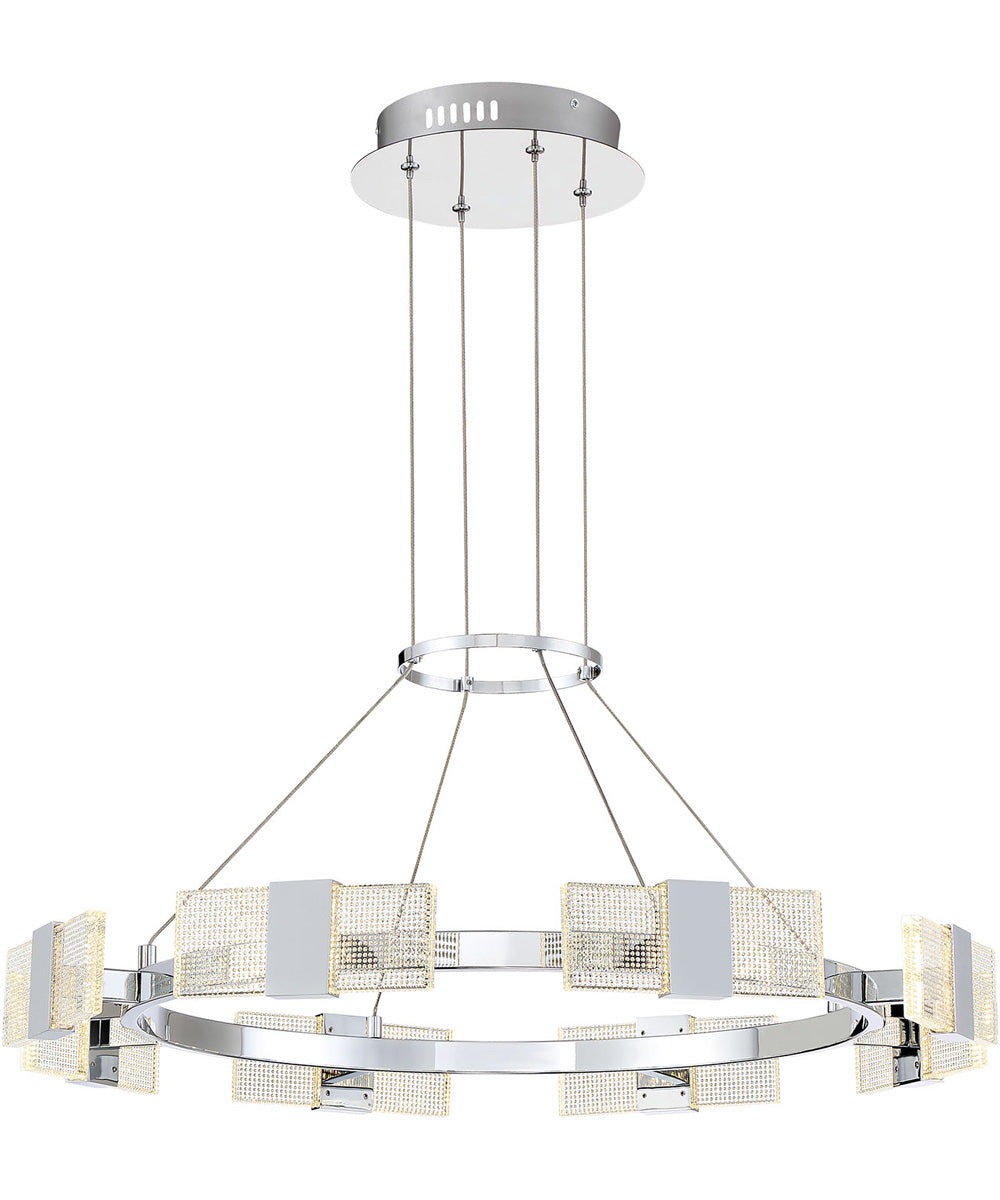 Krone LED Chandelier Chrome