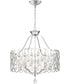 Lulu 5-light Chandelier Polished Chrome