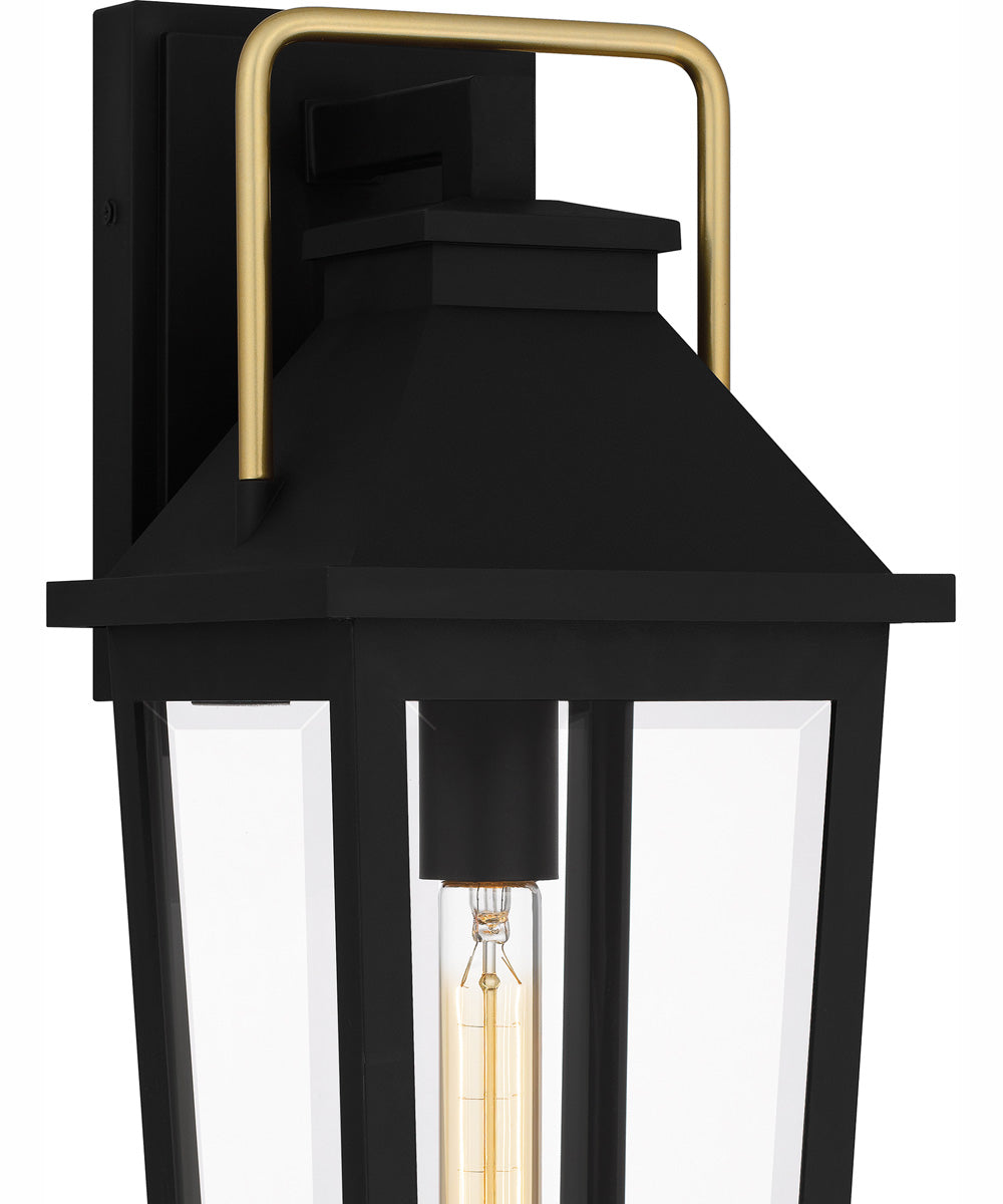 Buckley Large 1-light Outdoor Wall Light Coastal Armour Aluminum Matte Black