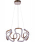 Pulse 1-Light Pendant Champagne Brass