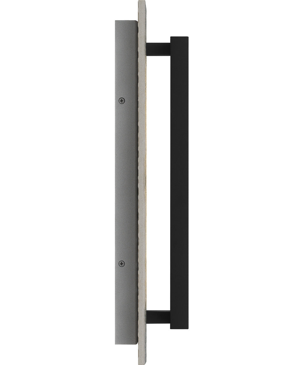 Tate Medium Outdoor Wall Light  Coastal Armour Aluminum Earth Black