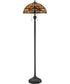 Kami Medium 2-light Floor Lamp Vintage Bronze