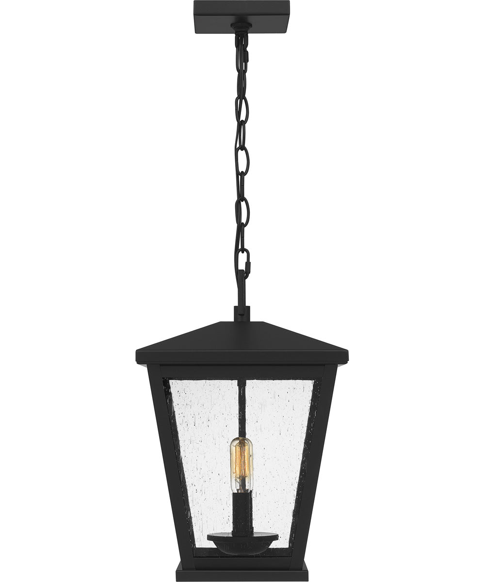 Joffrey Large 2-light Outdoor Pendant Light Matte Black