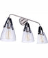 Hagen 3-Light Vanity Polished Nickel