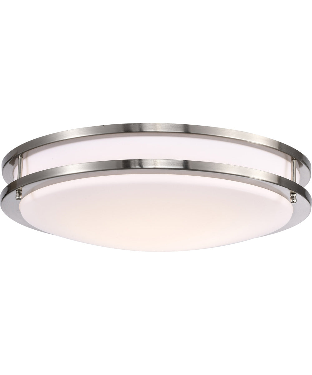 Glamour  Close-to-Ceiling Brushed Nickel