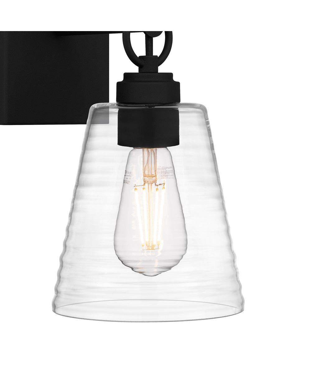 Dacosta Small 1-light Wall Sconce Earth Black