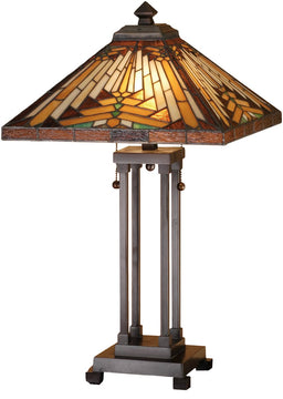 25"H NUEVO Mission Table Lamp
