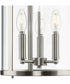 Gilliam 3-Light New Traditional Hall & Foyer Brushed Nickel
