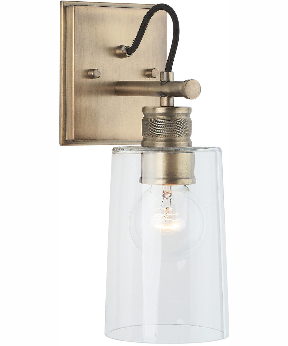 Randall 1-Light Sconce Aged Brass
