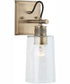 Randall 1-Light Sconce Aged Brass