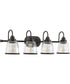 Saluda 4-Light Bath & Vanity Antique Bronze