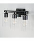 Shelton 3-Light Vanity Matte Black