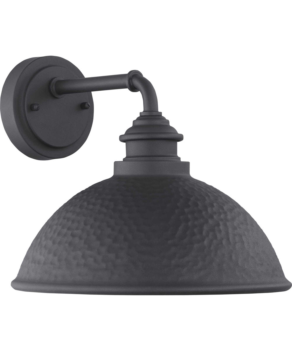 Englewood 1-Light Medium Wall Lantern Textured Black
