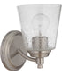 Tyler 1-Light Wall Sconce Brushed Polished Nickel
