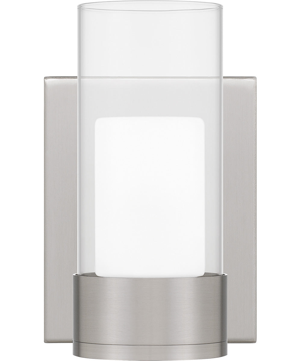 Logan Small Wall Sconce Brushed Nickel